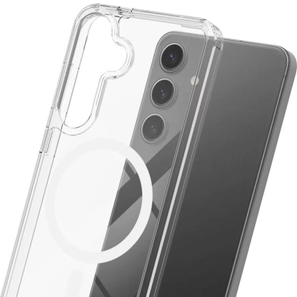 Funda MagSafe para Samsung Galaxy A16 5G A166 / A16 4G A165, 3MK, Armor MagCase, Transparente