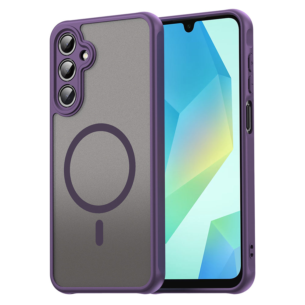 Funda MagSafe para Samsung Galaxy A16 5G A166 / A16 4G A165, Techsuit, HaloFrost II, Morado