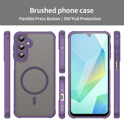Funda MagSafe para Samsung Galaxy A16 5G A166 / A16 4G A165, Techsuit, HaloFrost II, Morado