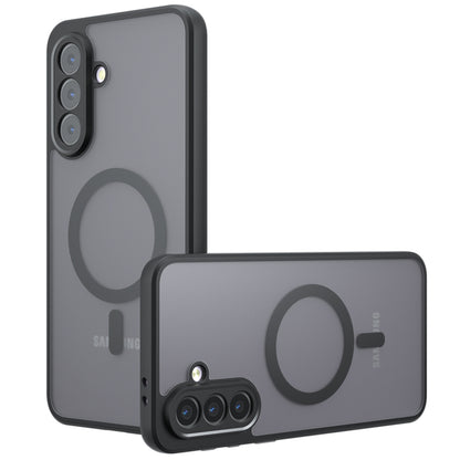 Funda MagSafe para Samsung Galaxy A16 5G A166 / A16 4G A165, Techsuit, PureFrost, Negra Satinada
