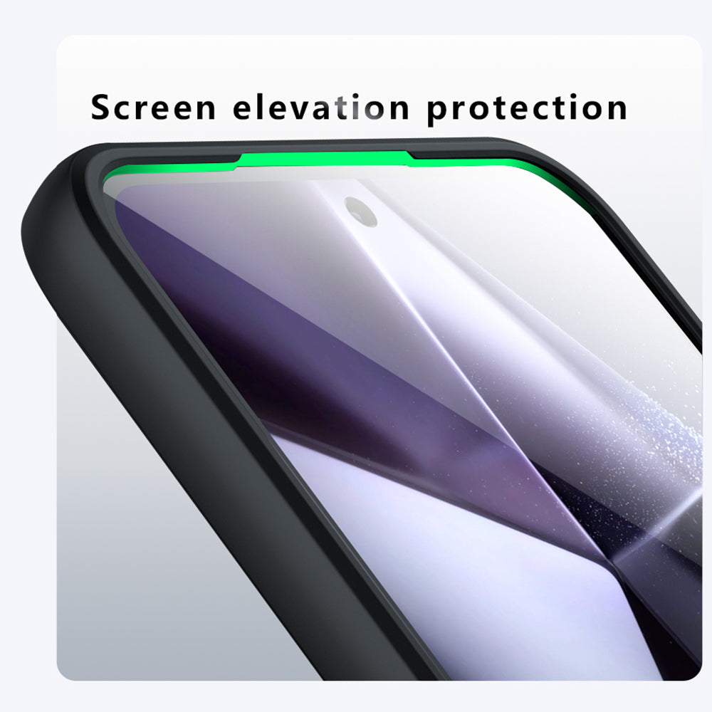 Funda MagSafe para Samsung Galaxy A16 5G A166 / A16 4G A165, Techsuit, PureFrost, Negra Satinada
