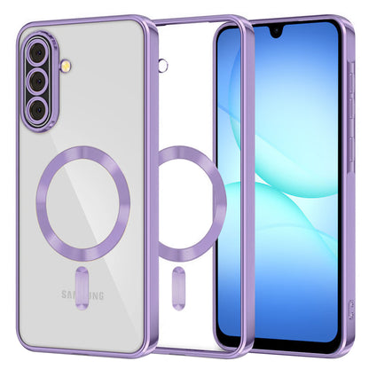 Funda MagSafe para Samsung Galaxy A17 4G / A17 5G, Techsuit, Luxury Crystal, Morado Claro