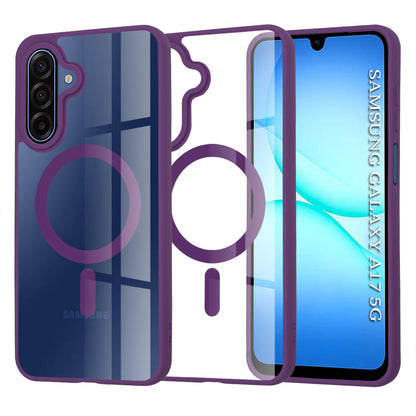 Funda MagSafe para Samsung Galaxy A17 4G / A17 5G, Techsuit, Pro, Morado