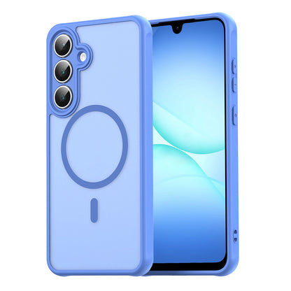 Funda MagSafe para Samsung Galaxy A17 5G, Techsuit, HaloFrost II, Azul