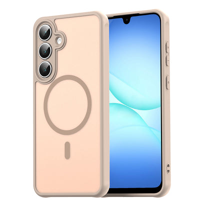 Funda MagSafe para Samsung Galaxy A17 5G, Techsuit, HaloFrost II, Dorada
