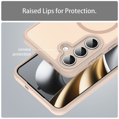 Funda MagSafe para Samsung Galaxy A17 5G, Techsuit, HaloFrost II, Dorada