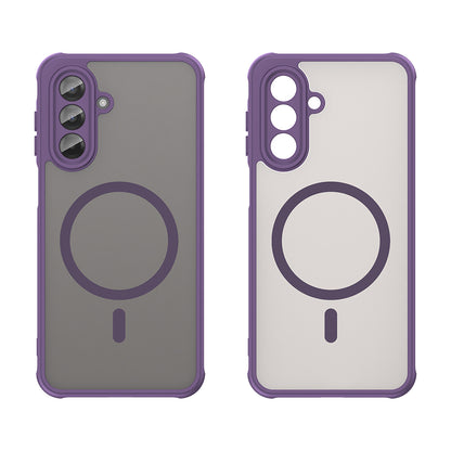 Funda MagSafe para Samsung Galaxy A17 5G, Techsuit, HaloFrost II, Morado