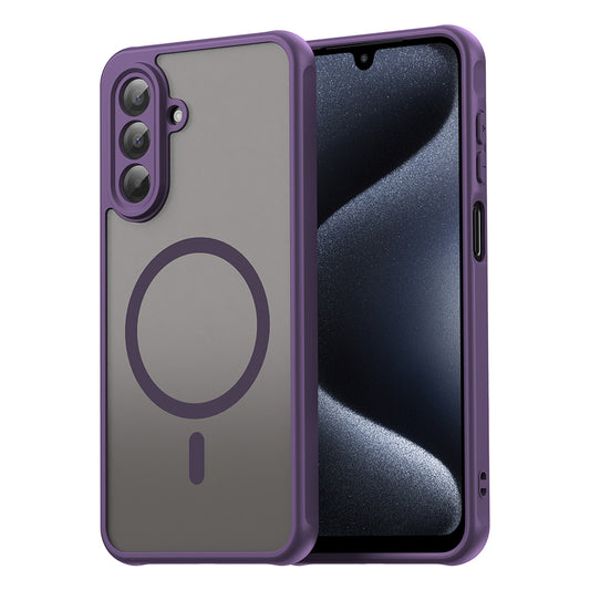 Funda MagSafe para Samsung Galaxy A17 5G, Techsuit, HaloFrost II, Morado