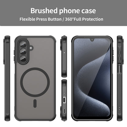Funda MagSafe para Samsung Galaxy A17 5G, Techsuit, HaloFrost II, Negra