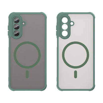 Funda MagSafe para Samsung Galaxy A17 5G, Techsuit, HaloFrost II, Verde