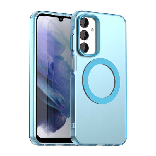 Funda MagSafe para Samsung Galaxy A25 A256, Techsuit, CandyCase, Azul