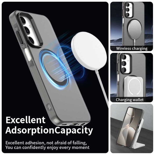 Funda MagSafe para Samsung Galaxy A25 A256, Techsuit, CandyCase, Negra