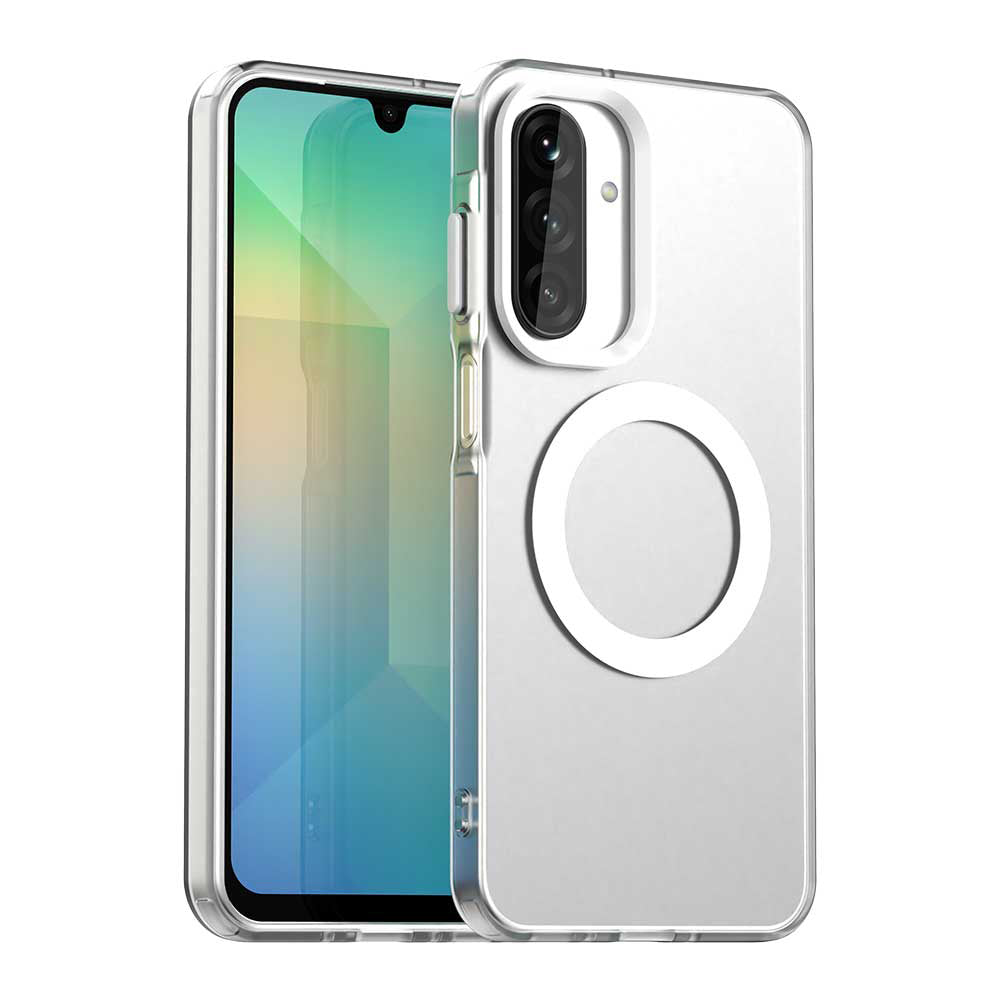 Funda MagSafe para Samsung Galaxy A26 A266, Techsuit, CandyCase, Blanca