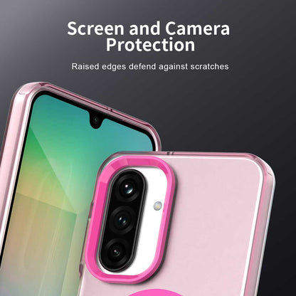 Funda MagSafe para Samsung Galaxy A26 A266, Techsuit, CandyCase, Rosa