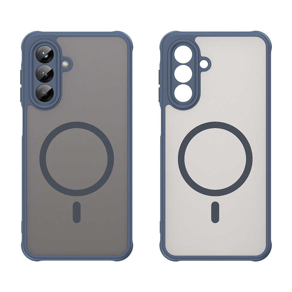Funda MagSafe para Samsung Galaxy A26 A266, Techsuit, HaloFrost II, Azul Marino