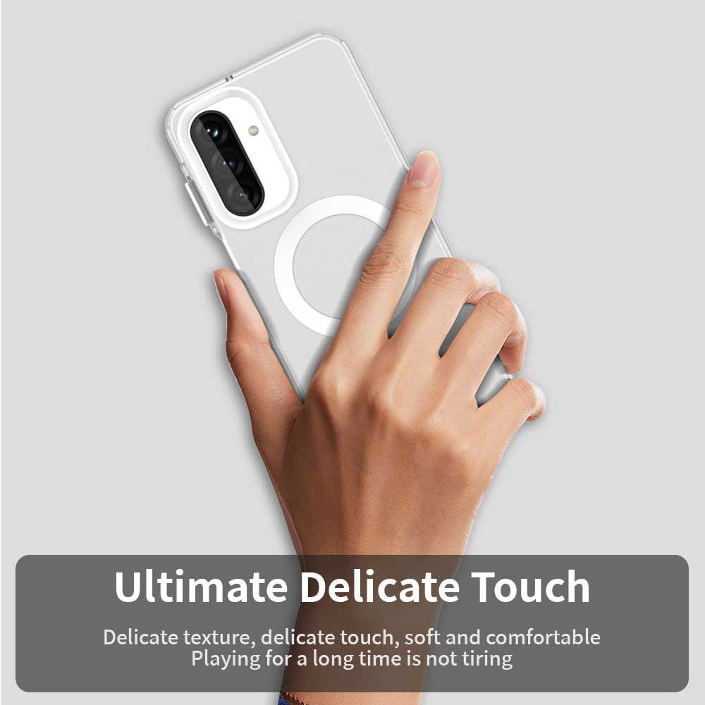 Funda MagSafe para Samsung Galaxy A27 5G, Techsuit, CandyCase, Blanca