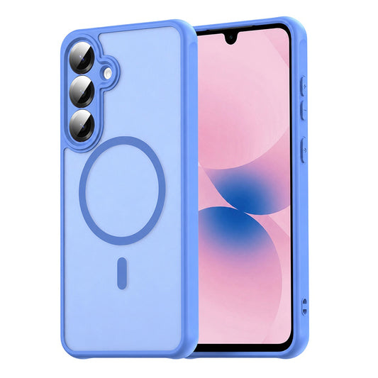Funda MagSafe para Samsung Galaxy A27 5G, Techsuit, HaloFrost II, Azul