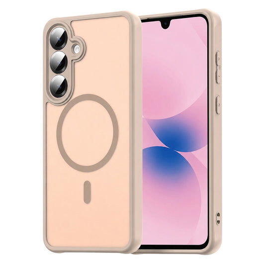 Funda MagSafe para Samsung Galaxy A27 5G, Techsuit, HaloFrost II, Dorada