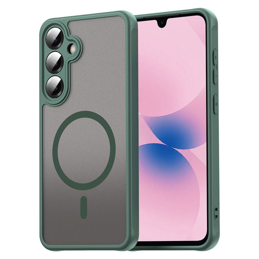 Funda MagSafe para Samsung Galaxy A27 5G, Techsuit, HaloFrost II, Verde