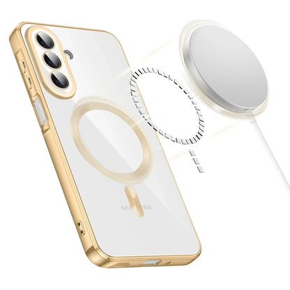 Funda MagSafe para Samsung Galaxy A27 5G, Techsuit, Luxury Crystal, Rosa