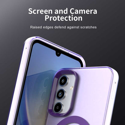 Funda MagSafe para Samsung Galaxy A35 5G A356, Techsuit, CandyCase, Morado