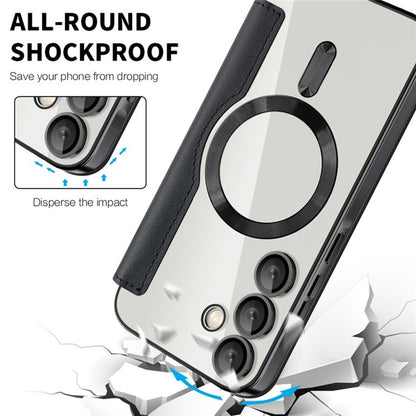 Funda MagSafe para Samsung Galaxy A35 5G A356, Techsuit, SmartMag Book, Negra