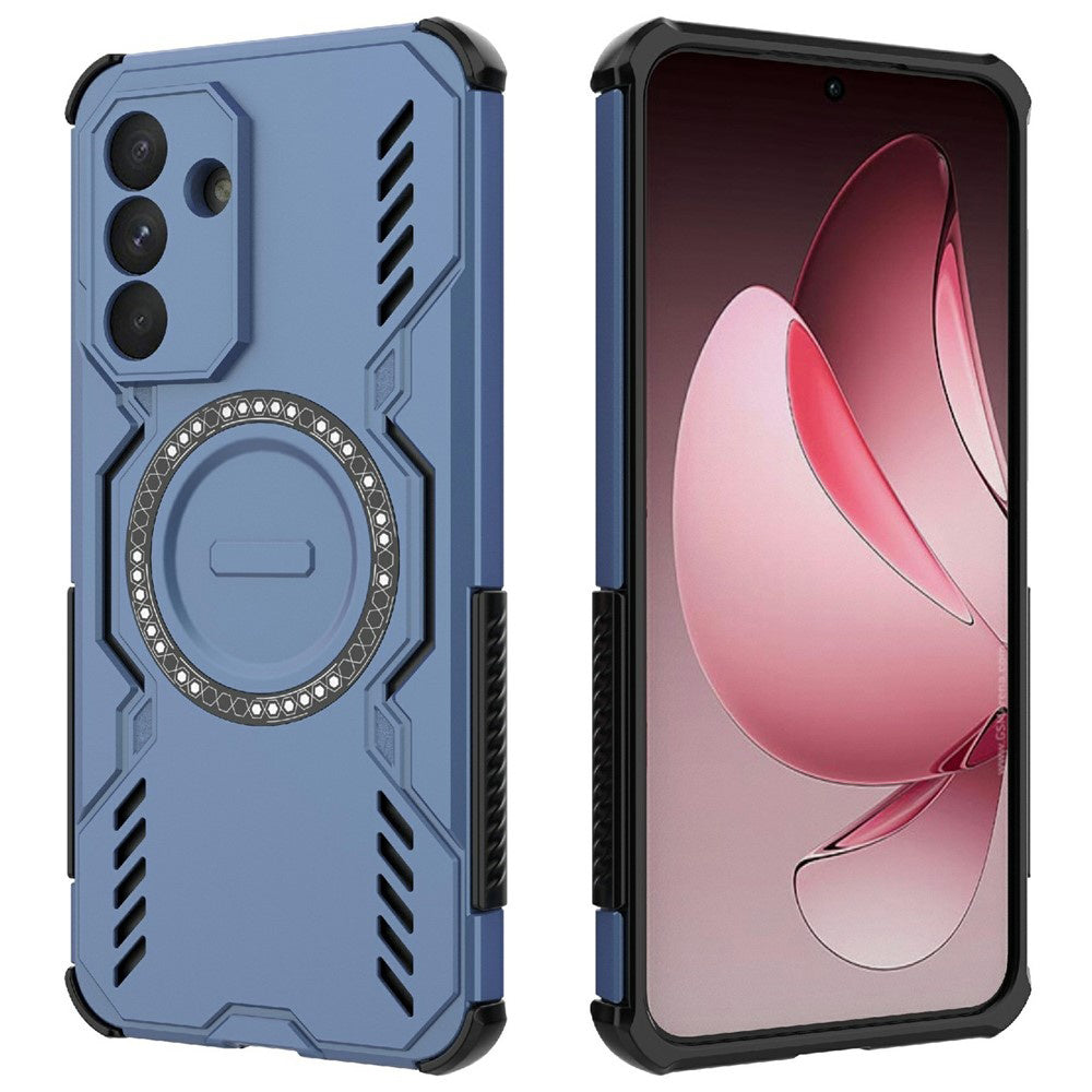 Funda MagSafe para Samsung Galaxy A36 A366, Techsuit, ArmorMag, Azul