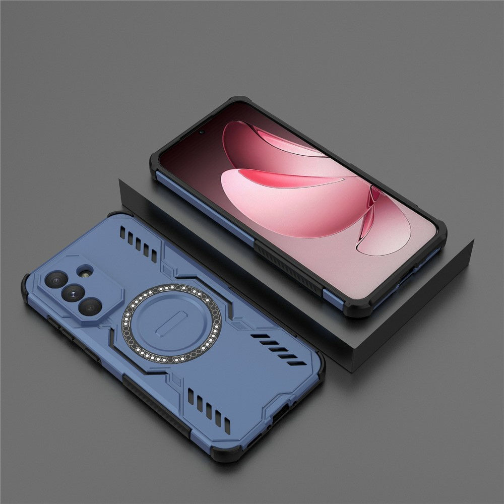 Funda MagSafe para Samsung Galaxy A36 A366, Techsuit, ArmorMag, Azul
