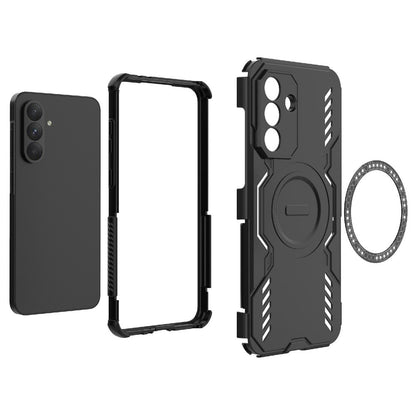MagSafe Case for Samsung Galaxy A36 A366, Techsuit, ArmorMag, Black