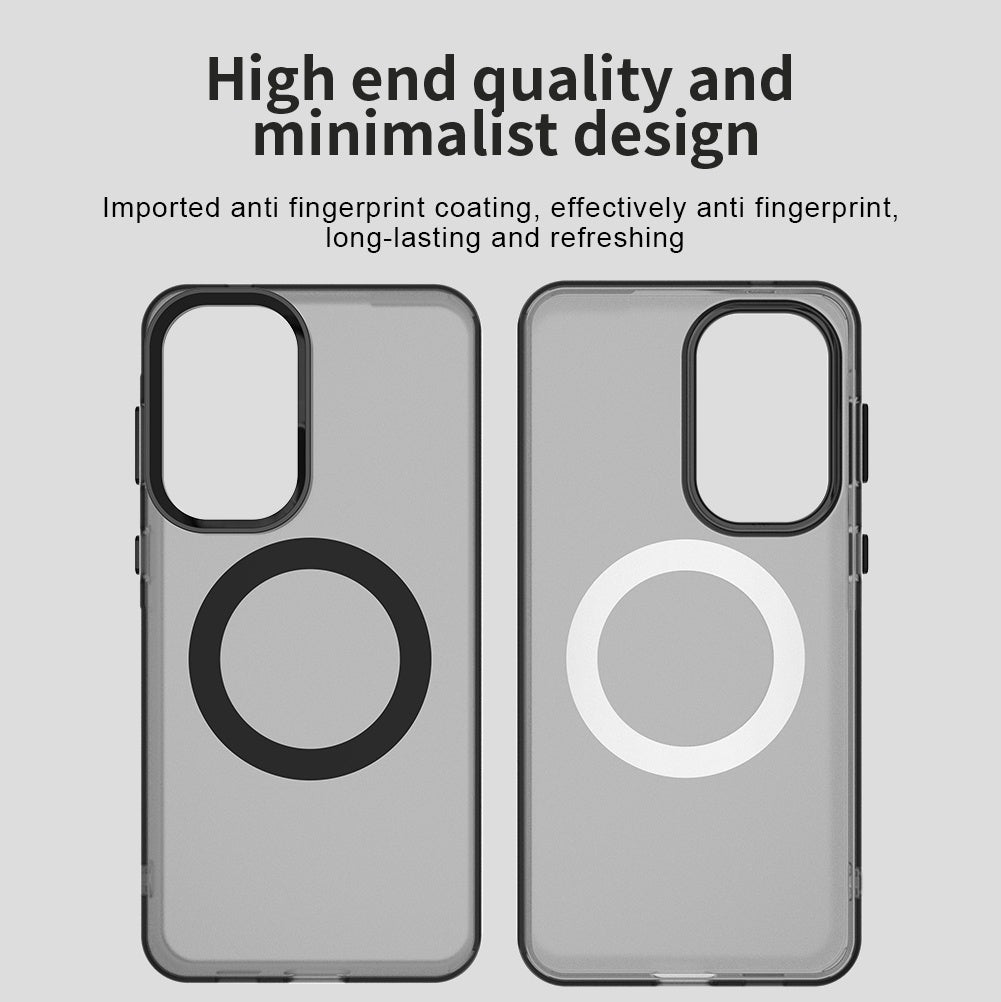 Funda MagSafe para Samsung Galaxy A37 5G, Techsuit, CandyCase, Negra