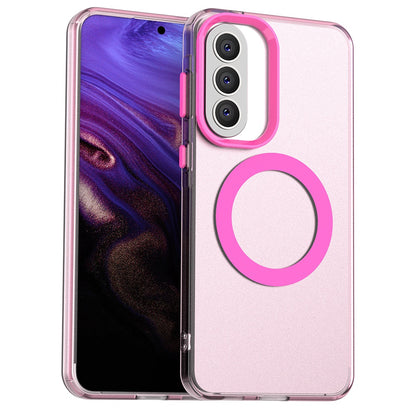 Funda MagSafe para Samsung Galaxy A37 5G, Techsuit, CandyCase, Rosa