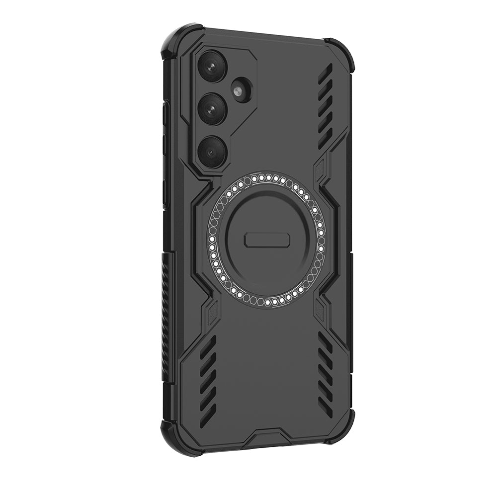 Funda MagSafe para Samsung Galaxy A55 5G A556, Techsuit, ArmorMag, Negra