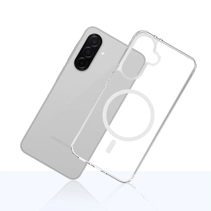 Funda MagSafe para Samsung Galaxy A56 A566 / A36 A366, 3MK, Armor MagCase, Transparente