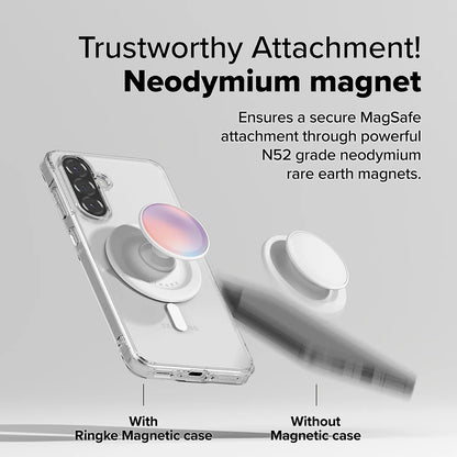 Funda MagSafe para Samsung Galaxy A56 A566 / A36 A366, Ringke, Fusion, Transparente