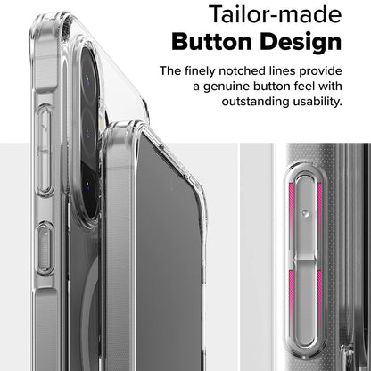 Funda MagSafe para Samsung Galaxy A56 A566 / A36 A366, Ringke, Fusion, Transparente