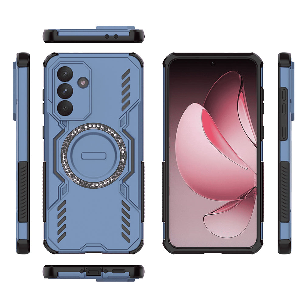 Funda MagSafe para Samsung Galaxy A56 A566, Techsuit, ArmorMag, Azul