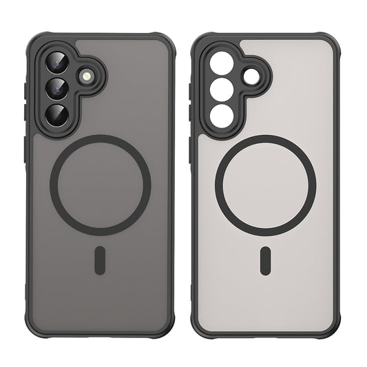 Funda MagSafe para Samsung Galaxy A57 5G, Techsuit, HaloFrost II, Negra