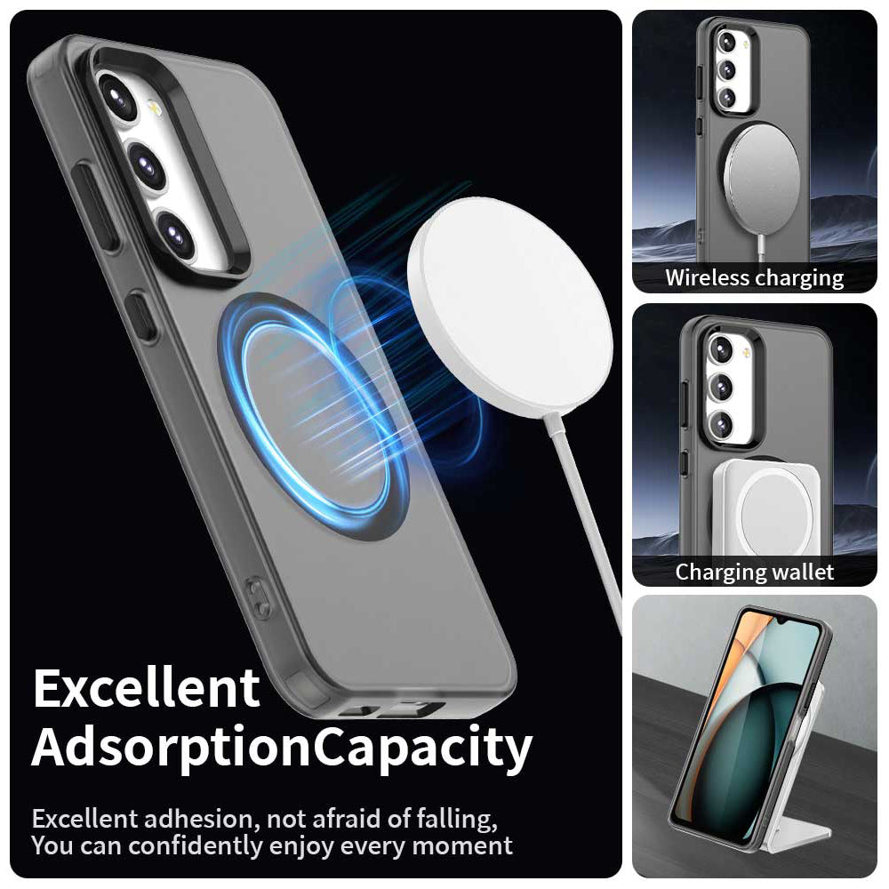 MagSafe Case for Samsung Galaxy S23+ S916, Techsuit, CandyCase, Black