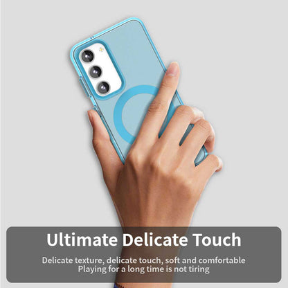 Funda MagSafe para Samsung Galaxy S23 S911, Techsuit, CandyCase, Azul