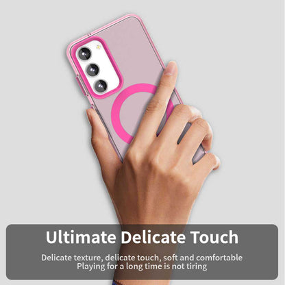 Funda MagSafe para Samsung Galaxy S23 S911, Techsuit, CandyCase, Rosa