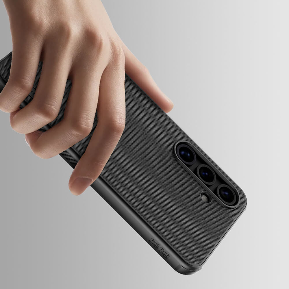 Funda MagSafe para Samsung Galaxy S24 FE S721, Nillkin, Super Shield Pro, Negra Satinada