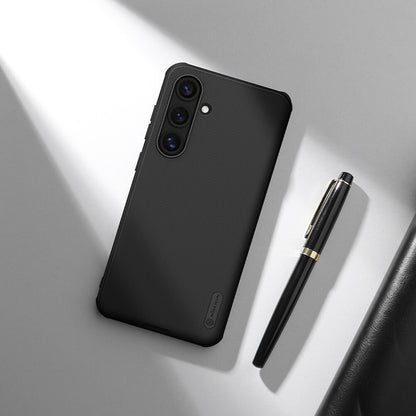 Funda MagSafe para Samsung Galaxy S24 FE S721, Nillkin, Super Shield Pro, Negra Satinada