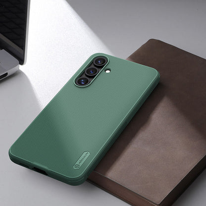 Funda MagSafe para Samsung Galaxy S24 FE S721, Nillkin, Super Shield Pro, Negra Satinada