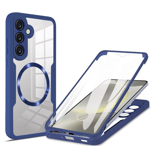 Funda MagSafe para Samsung Galaxy S24+ S926, Techsuit, ColorVerse 360, Azul