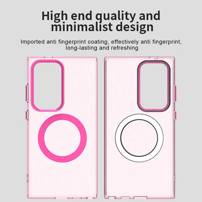 MagSafe Case for Samsung Galaxy S24 Ultra S928, Techsuit, CandyCase, Pink