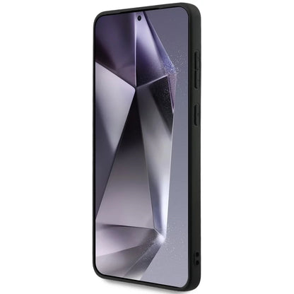 Funda MagSafe para Samsung Galaxy S25 Edge S937, Guess, 4G Ring Classic Logo, Negra