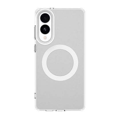 MagSafe Case for Samsung Galaxy S25 Edge S937, Techsuit, CandyCase, White