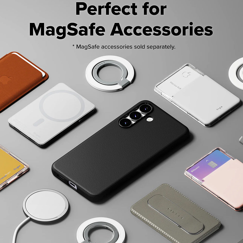 Funda MagSafe para Samsung Galaxy S25 FE, Ringke, Onyx, Negra
