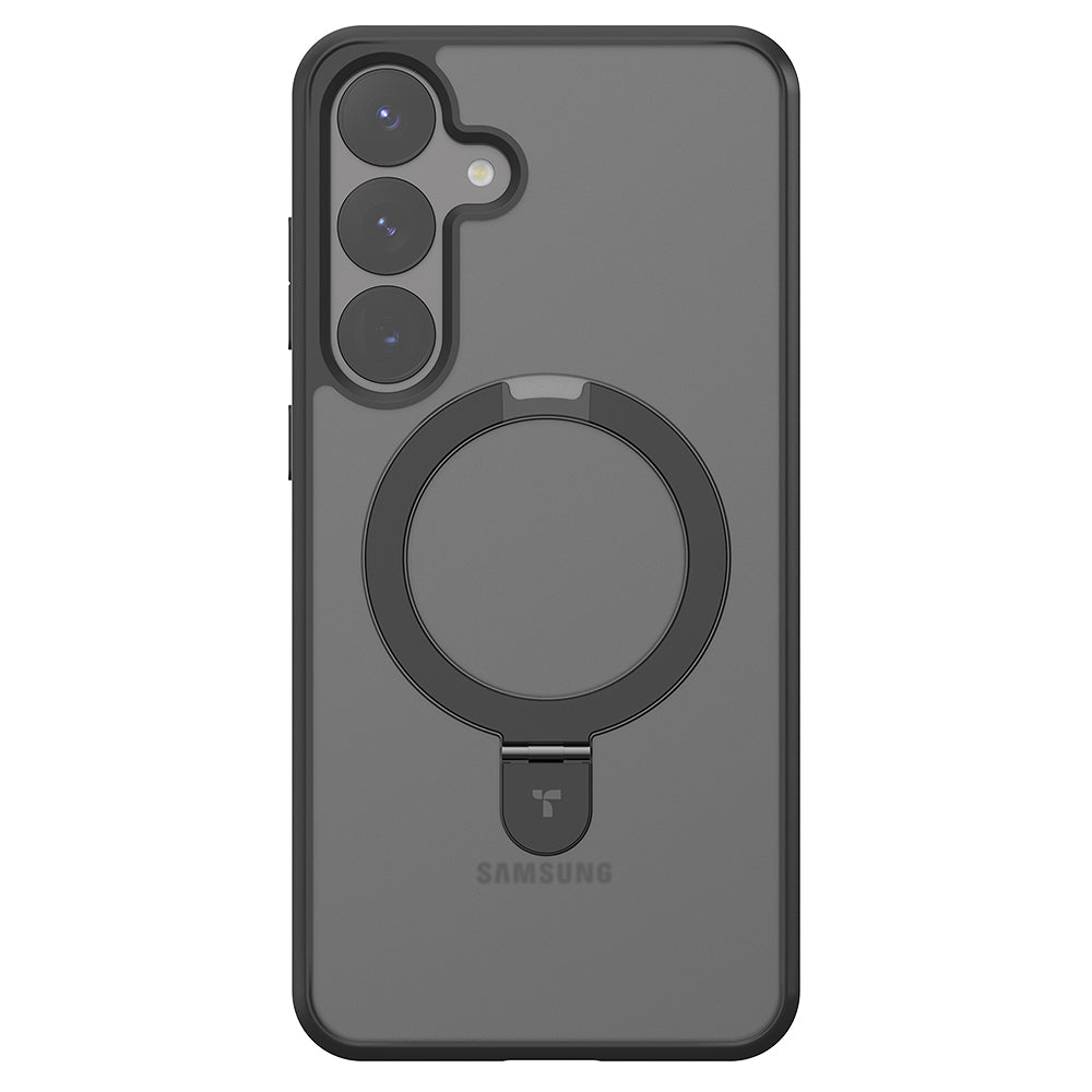 Funda MagSafe para Samsung Galaxy S25+ S936, Torras, Ostand, Negra