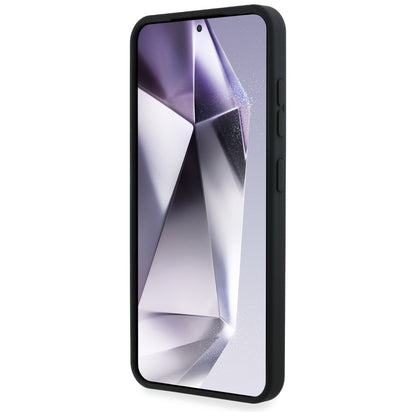 Funda MagSafe para Samsung Galaxy S25 S931, Karl Lagerfeld, Silicone Double Heads, Negra